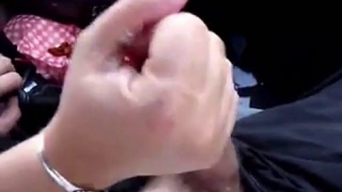 handjob in a car